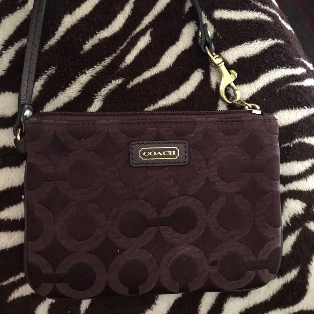 Coach wristlet